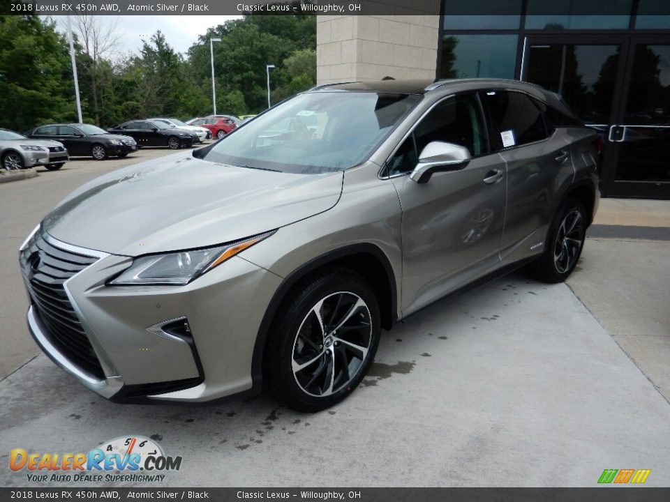 Front 3/4 View of 2018 Lexus RX 450h AWD Photo #1