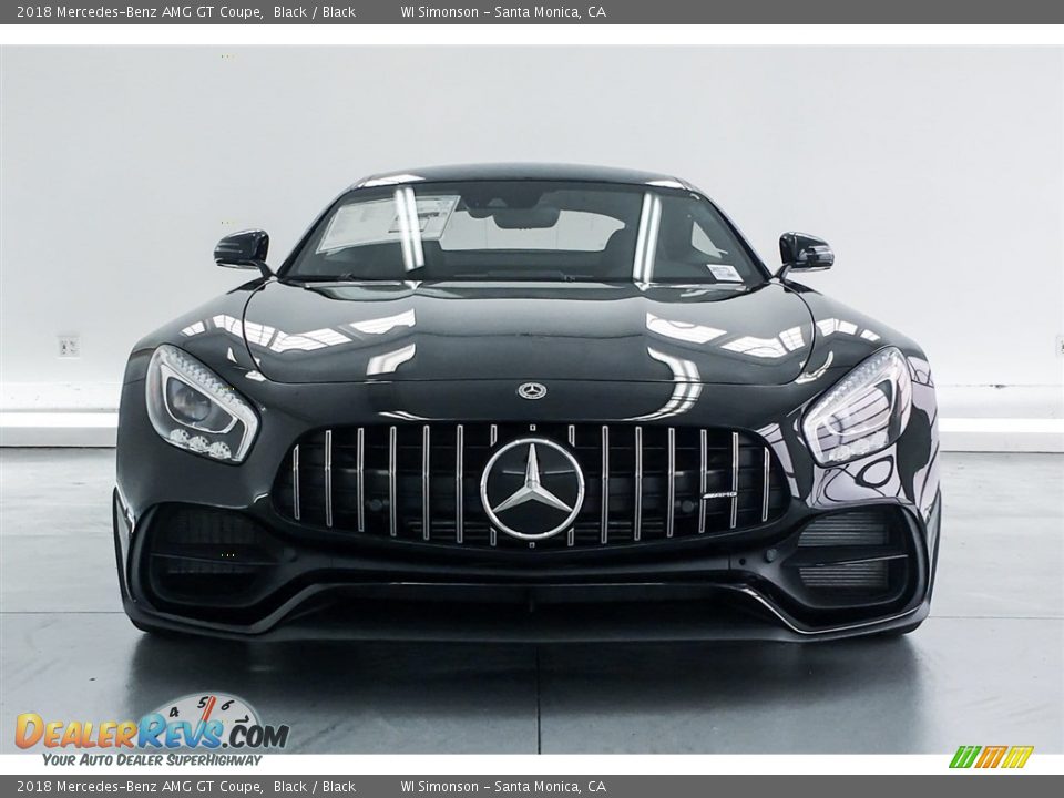2018 Mercedes-Benz AMG GT Coupe Black / Black Photo #2