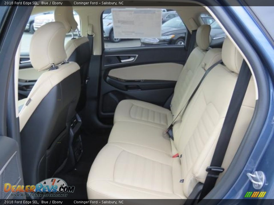 2018 Ford Edge SEL Blue / Ebony Photo #6