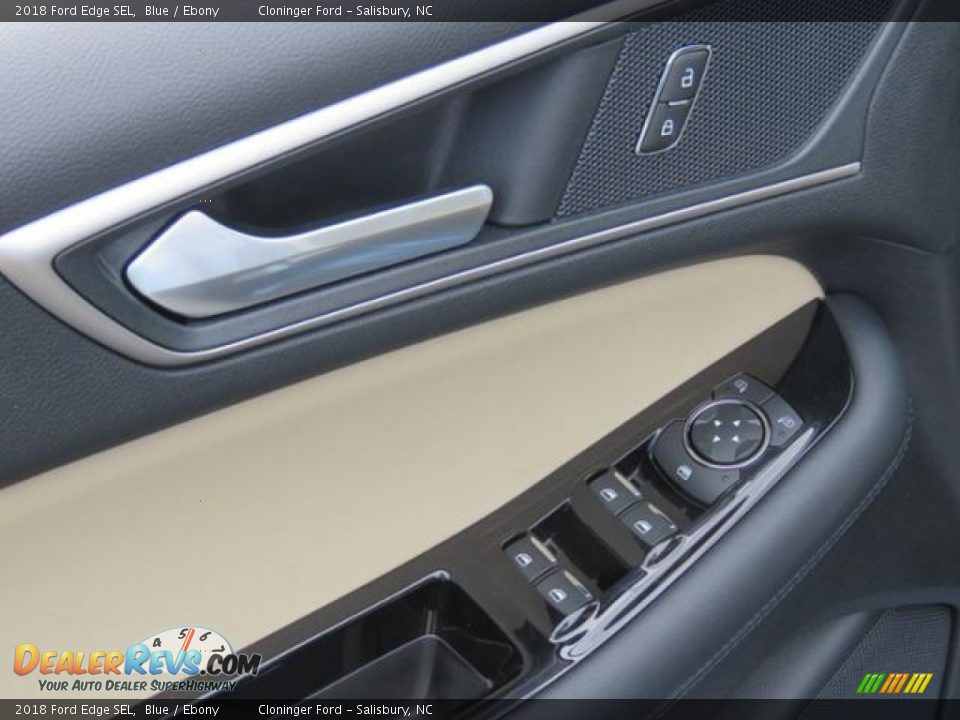 2018 Ford Edge SEL Blue / Ebony Photo #10