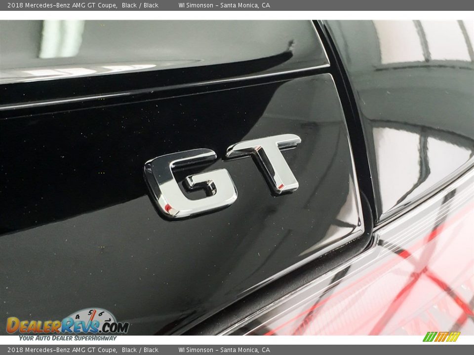 2018 Mercedes-Benz AMG GT Coupe Black / Black Photo #7
