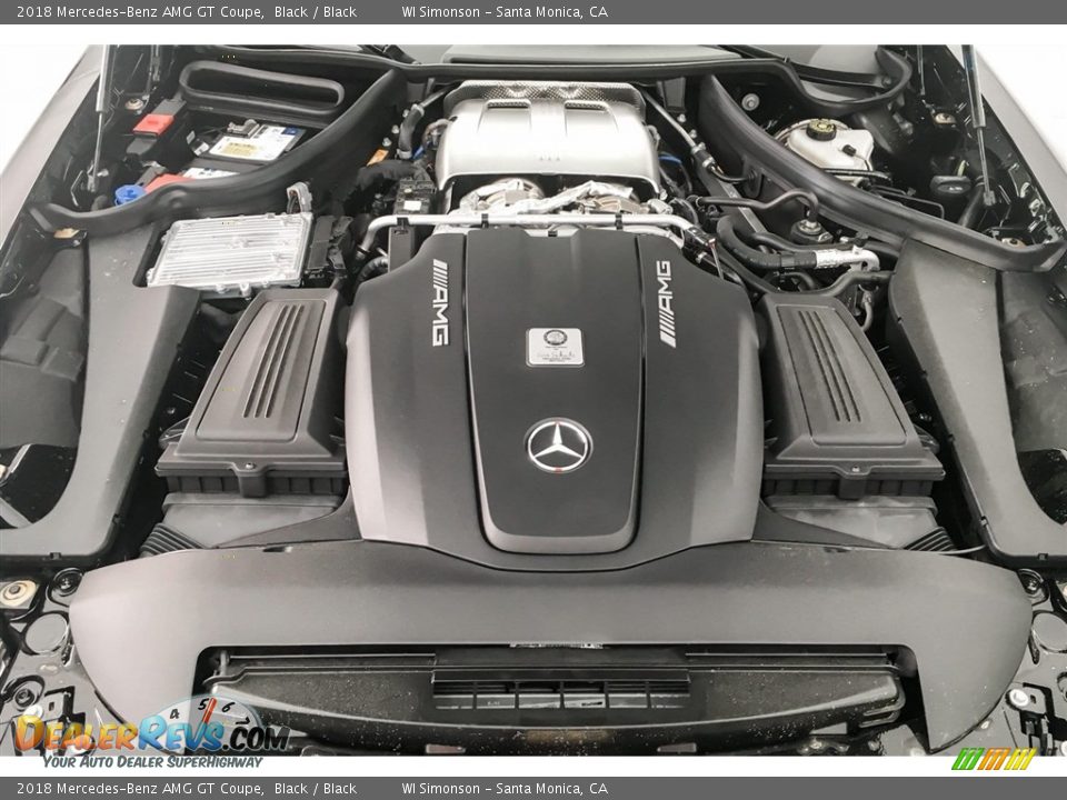 2018 Mercedes-Benz AMG GT Coupe Black / Black Photo #9