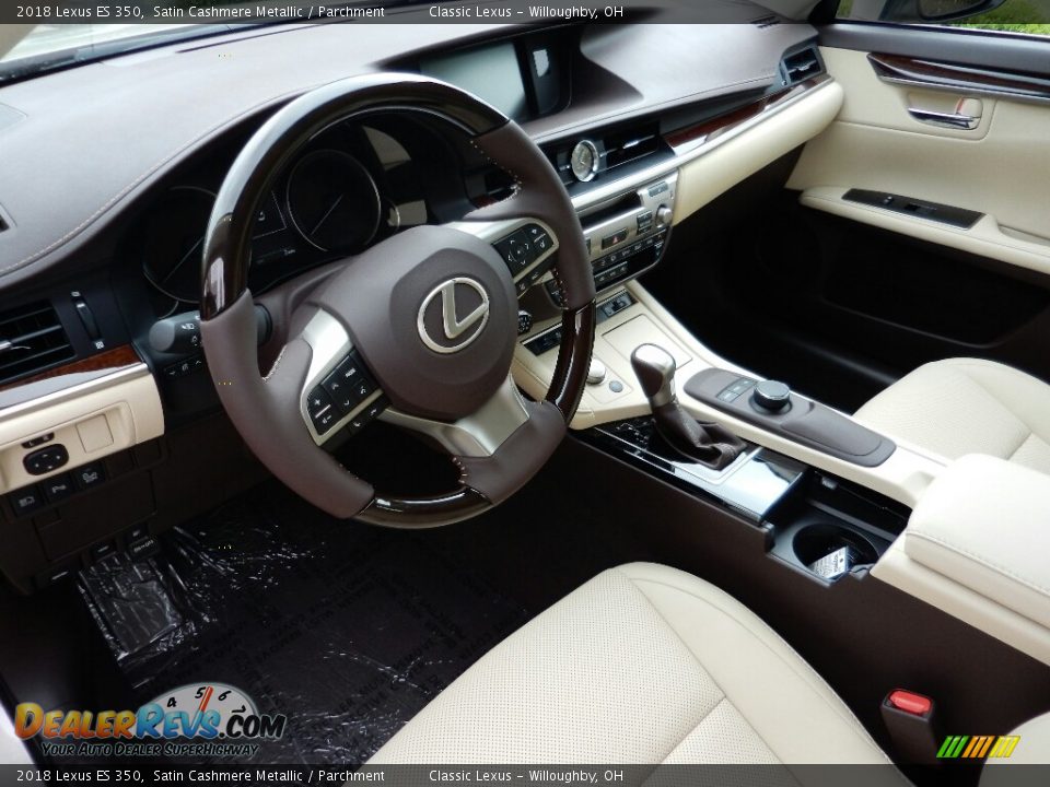 2018 Lexus ES 350 Satin Cashmere Metallic / Parchment Photo #3