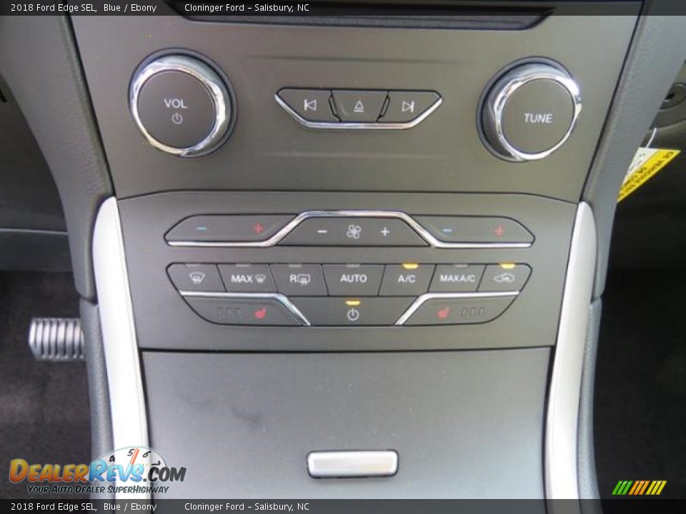 2018 Ford Edge SEL Blue / Ebony Photo #15