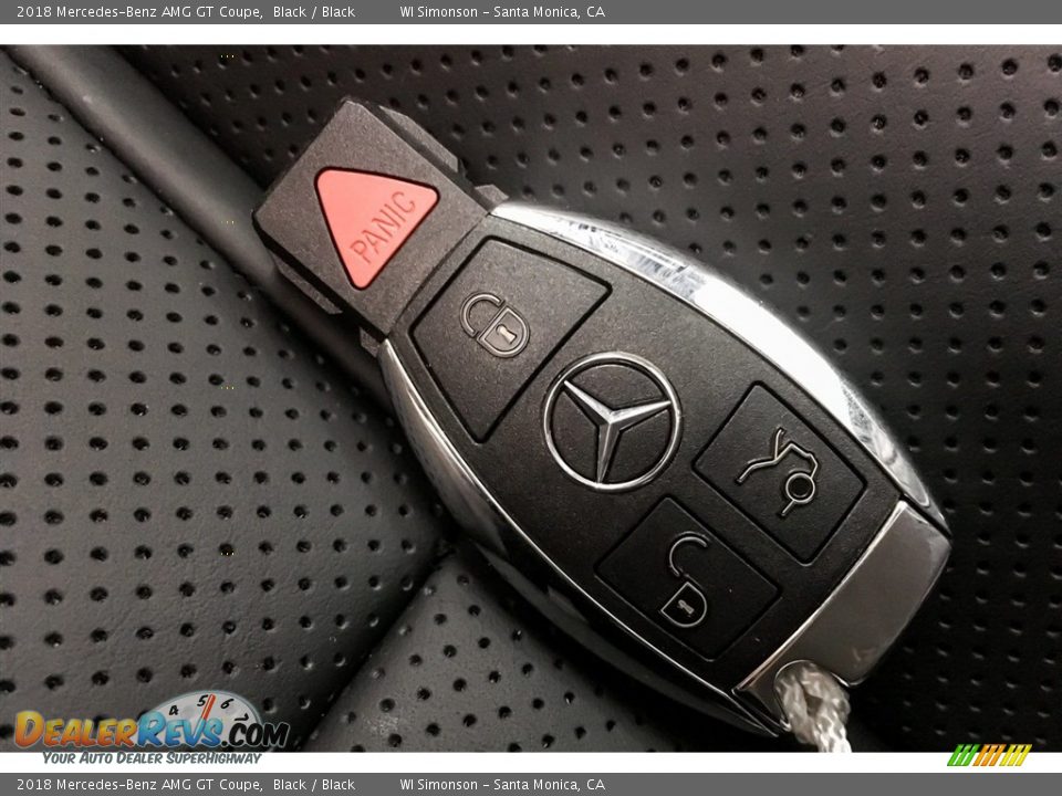 2018 Mercedes-Benz AMG GT Coupe Black / Black Photo #11