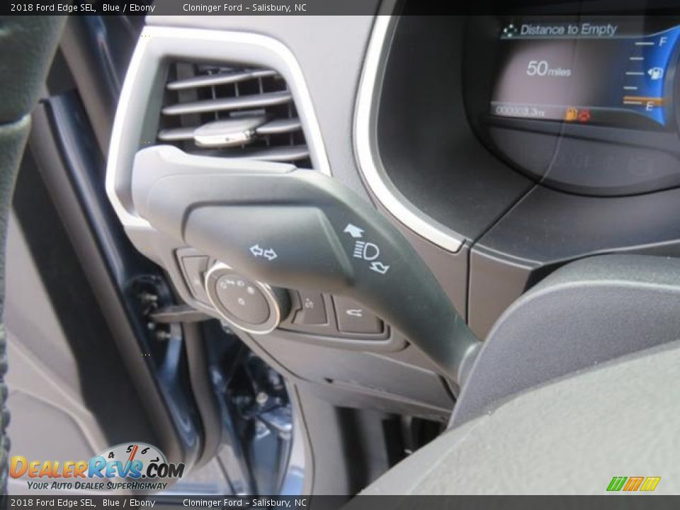 2018 Ford Edge SEL Blue / Ebony Photo #19