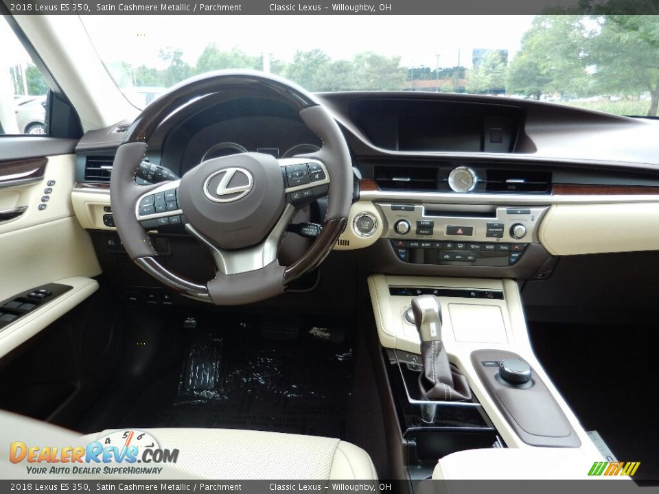 2018 Lexus ES 350 Satin Cashmere Metallic / Parchment Photo #5