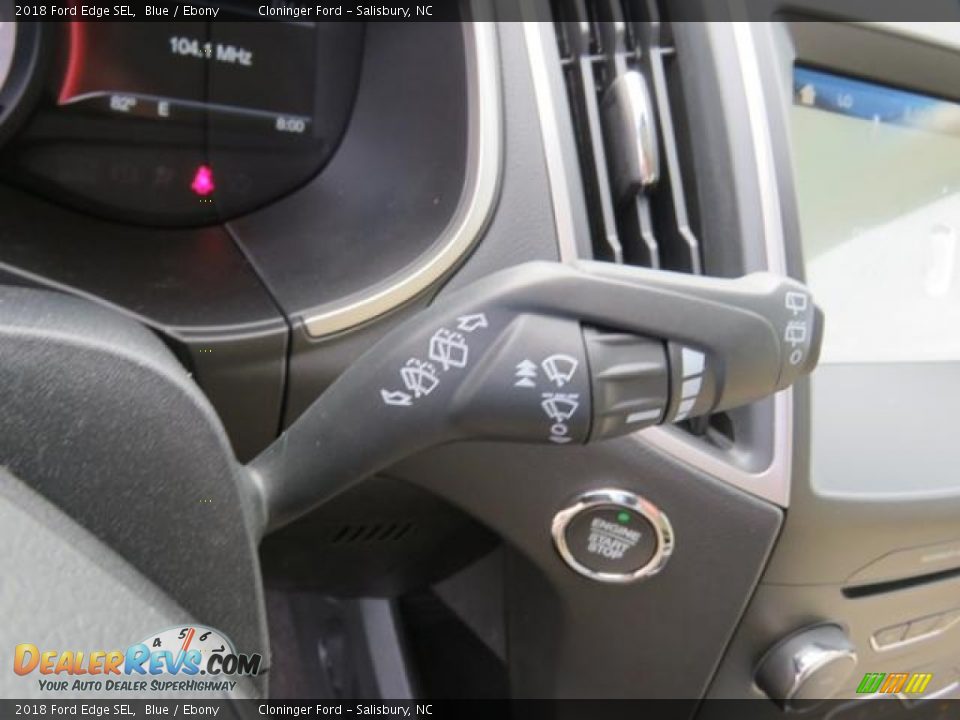 2018 Ford Edge SEL Blue / Ebony Photo #20