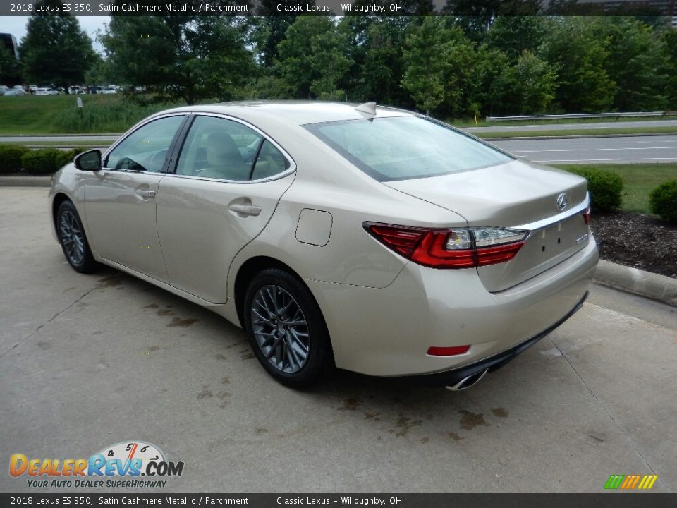 2018 Lexus ES 350 Satin Cashmere Metallic / Parchment Photo #6