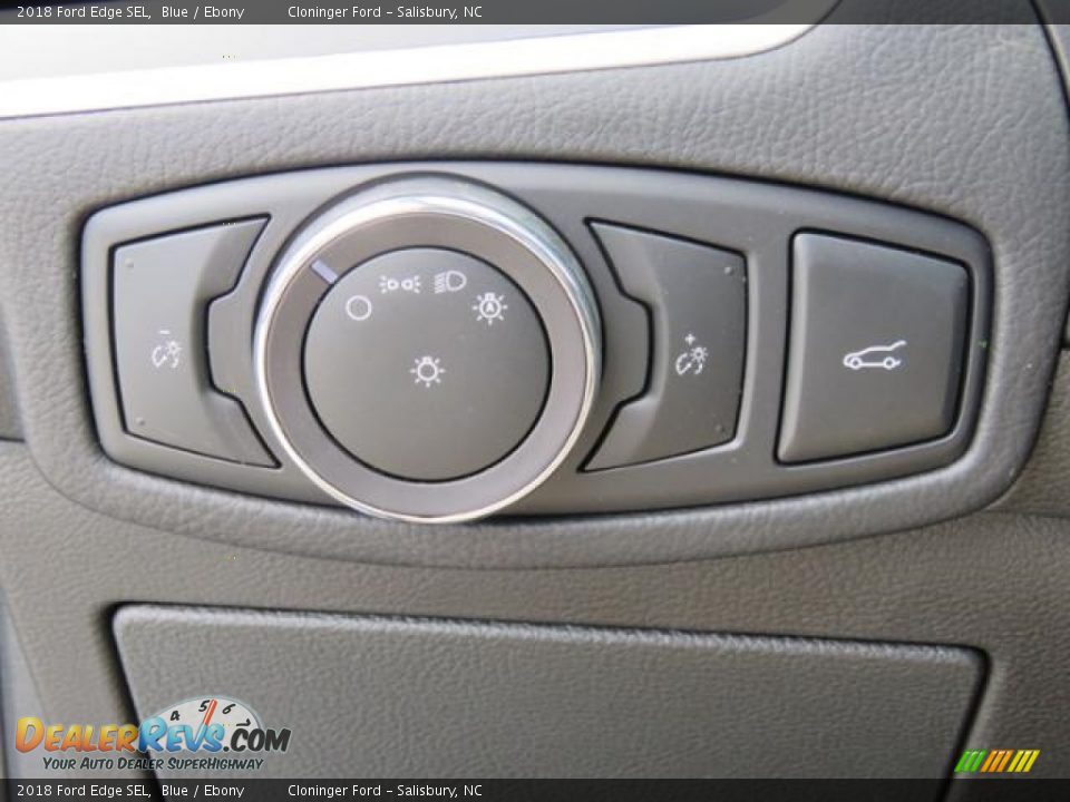 2018 Ford Edge SEL Blue / Ebony Photo #22