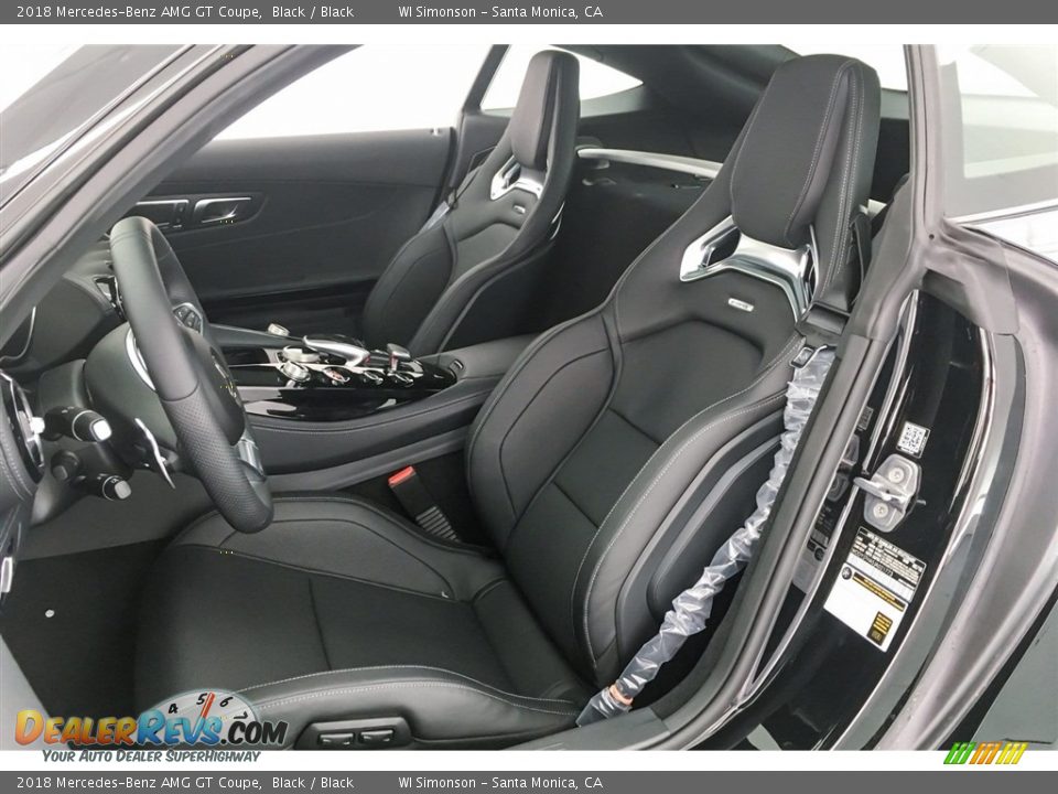 Front Seat of 2018 Mercedes-Benz AMG GT Coupe Photo #14