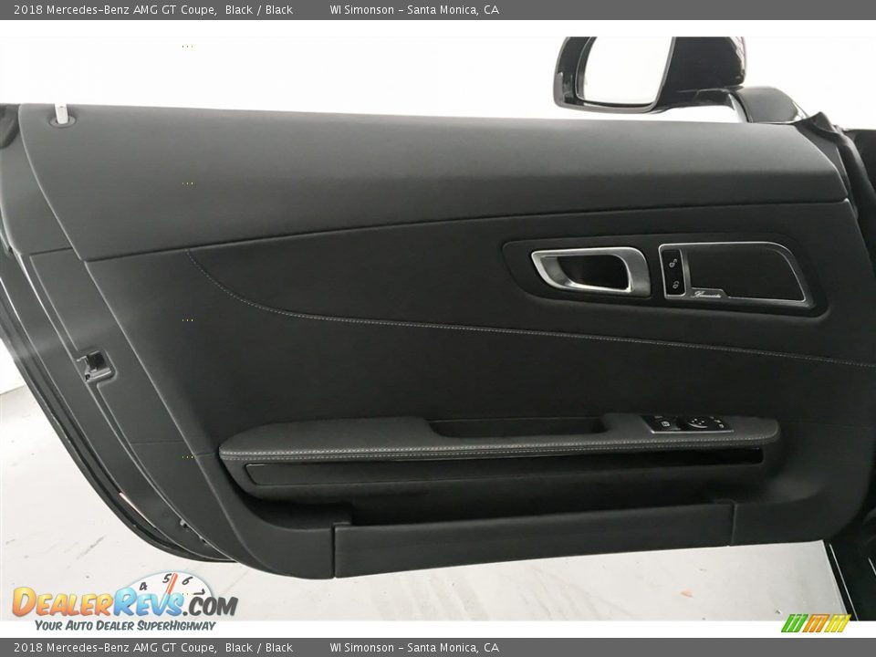 2018 Mercedes-Benz AMG GT Coupe Black / Black Photo #24