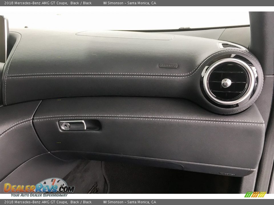 2018 Mercedes-Benz AMG GT Coupe Black / Black Photo #27