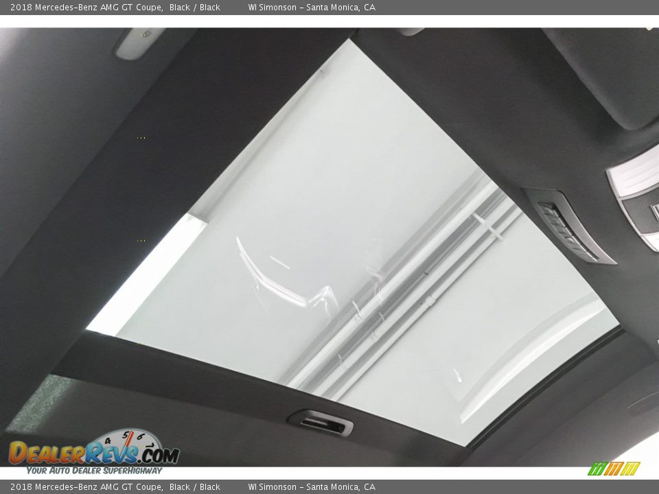 2018 Mercedes-Benz AMG GT Coupe Black / Black Photo #28