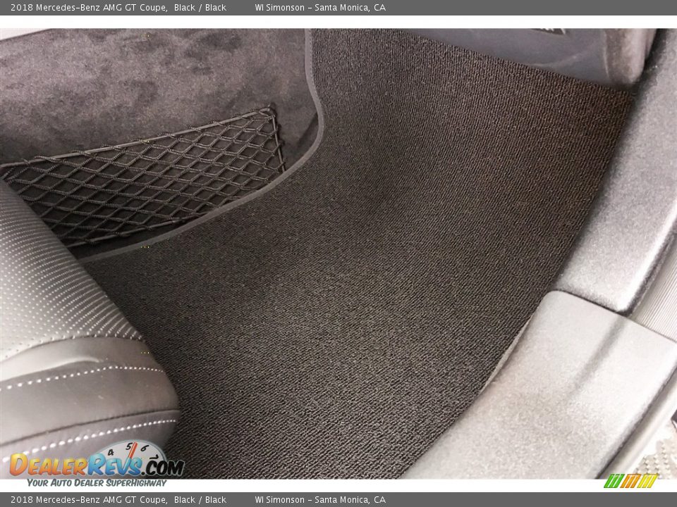 2018 Mercedes-Benz AMG GT Coupe Black / Black Photo #29