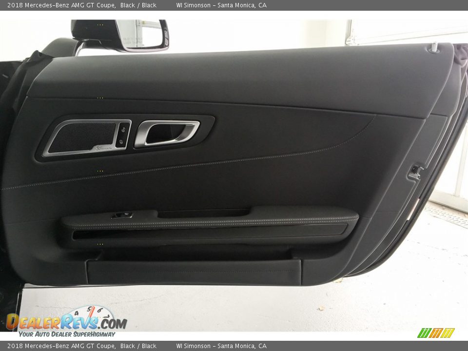 2018 Mercedes-Benz AMG GT Coupe Black / Black Photo #30