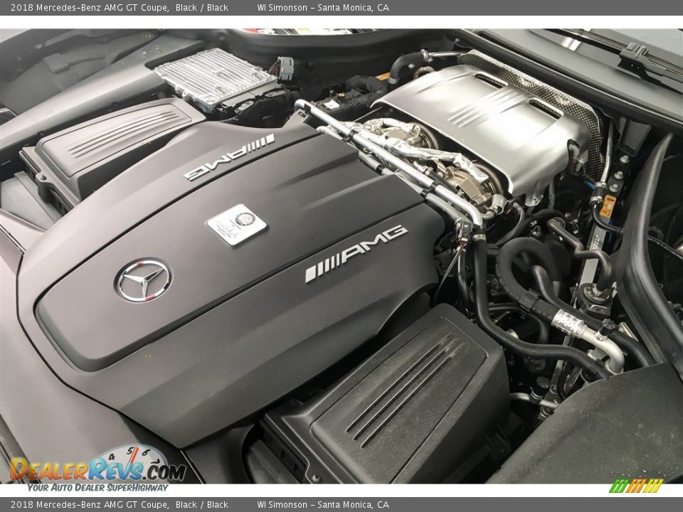 2018 Mercedes-Benz AMG GT Coupe Black / Black Photo #31