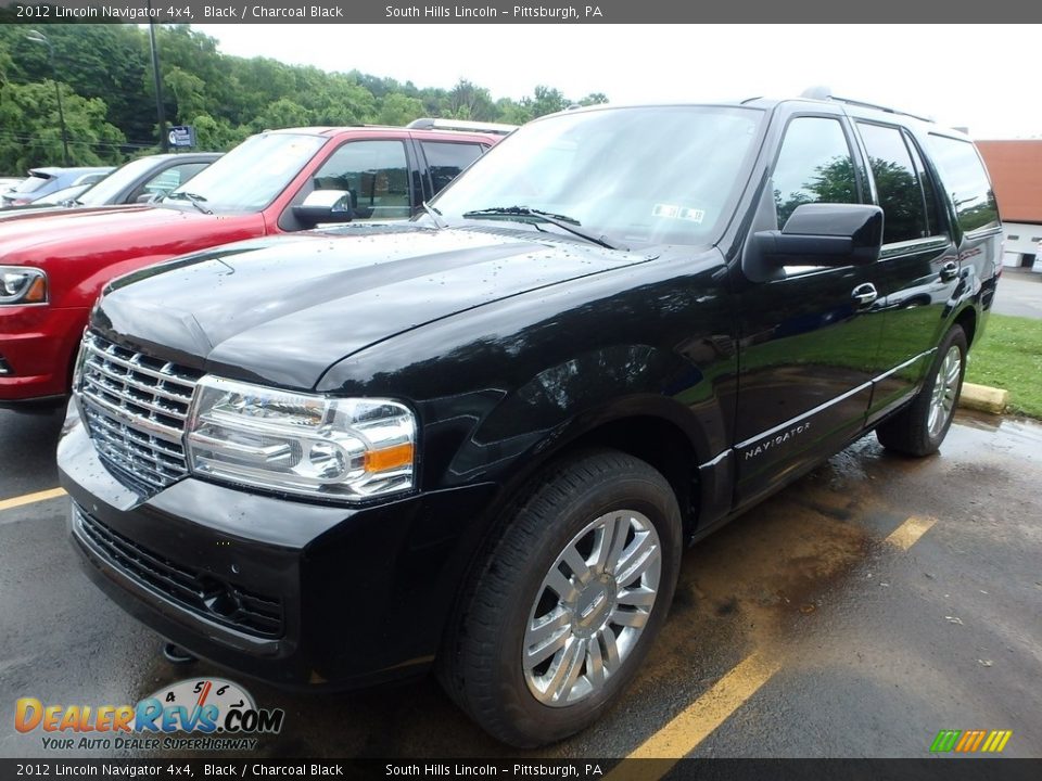 2012 Lincoln Navigator 4x4 Black / Charcoal Black Photo #1