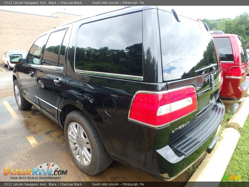 2012 Lincoln Navigator 4x4 Black / Charcoal Black Photo #2