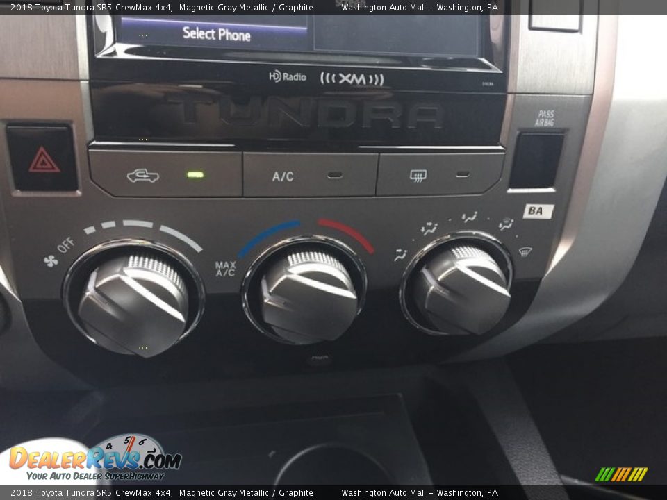 2018 Toyota Tundra SR5 CrewMax 4x4 Magnetic Gray Metallic / Graphite Photo #19