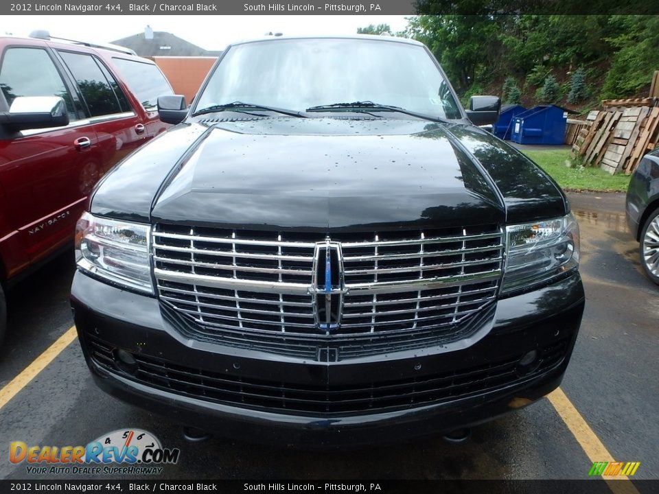 2012 Lincoln Navigator 4x4 Black / Charcoal Black Photo #5