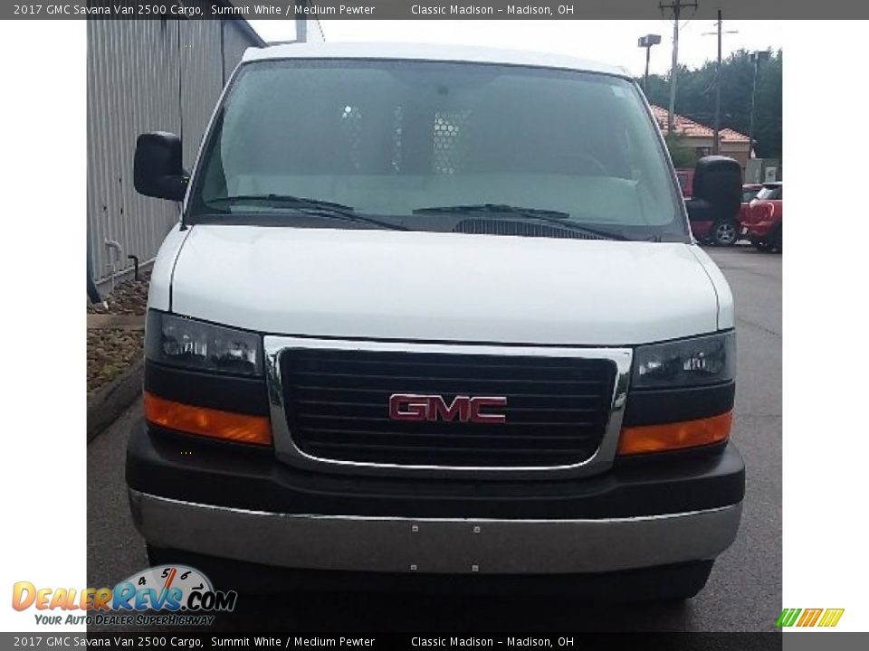 2017 GMC Savana Van 2500 Cargo Summit White / Medium Pewter Photo #1