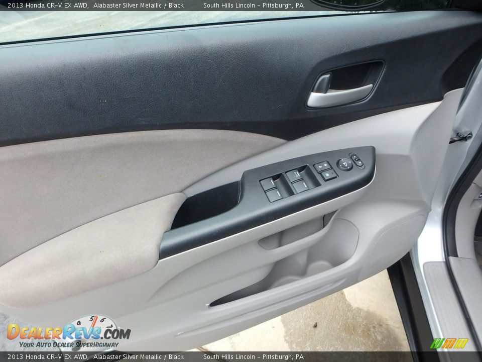 2013 Honda CR-V EX AWD Alabaster Silver Metallic / Black Photo #18