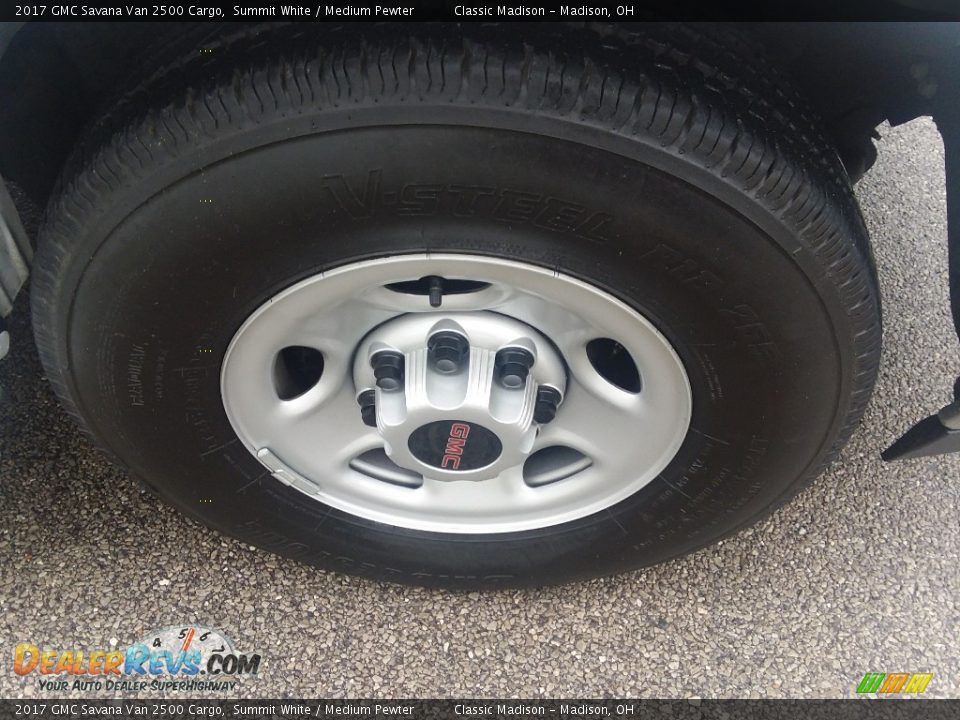 2017 GMC Savana Van 2500 Cargo Summit White / Medium Pewter Photo #18