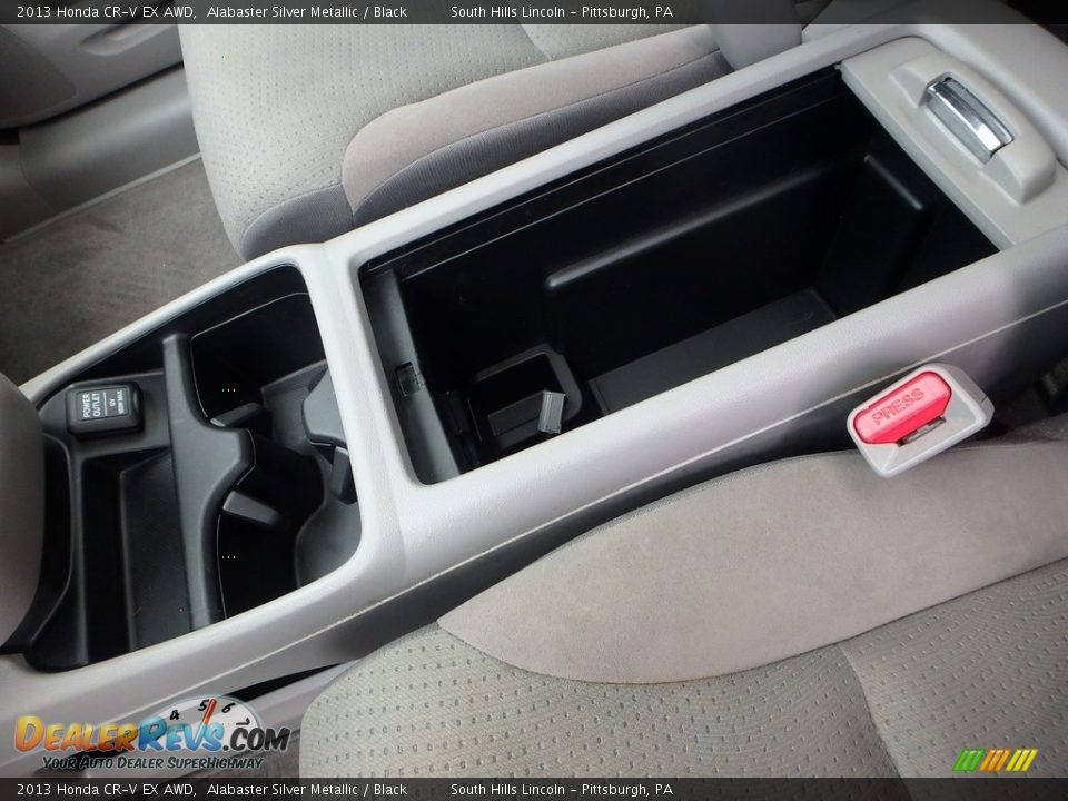 2013 Honda CR-V EX AWD Alabaster Silver Metallic / Black Photo #21