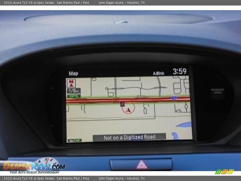 2019 Acura TLX V6 A-Spec Sedan San Marino Red / Red Photo #28