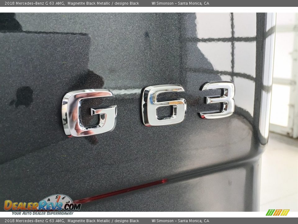 2018 Mercedes-Benz G 63 AMG Magnetite Black Metallic / designo Black Photo #7