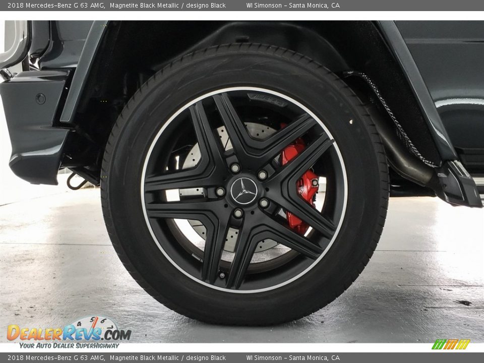 2018 Mercedes-Benz G 63 AMG Magnetite Black Metallic / designo Black Photo #8