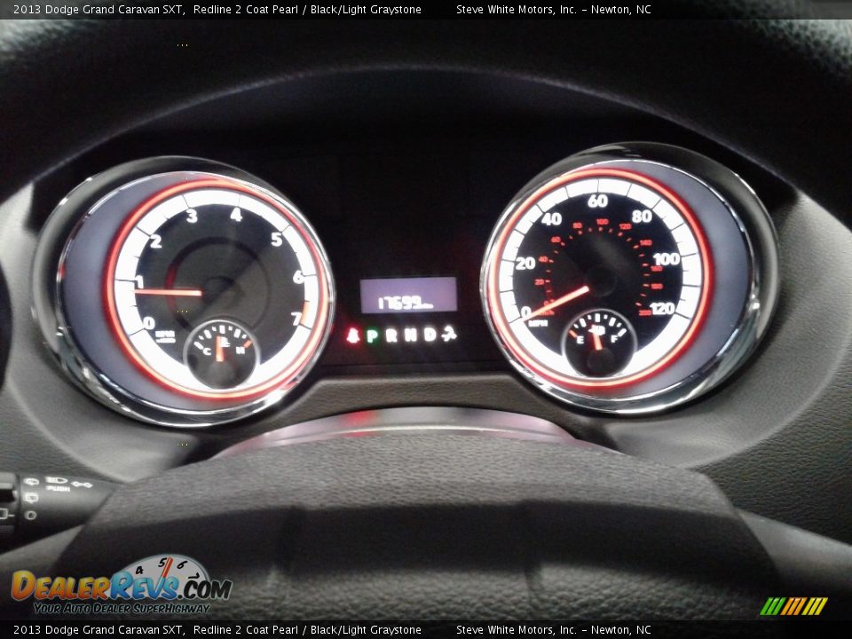 2013 Dodge Grand Caravan SXT Redline 2 Coat Pearl / Black/Light Graystone Photo #24