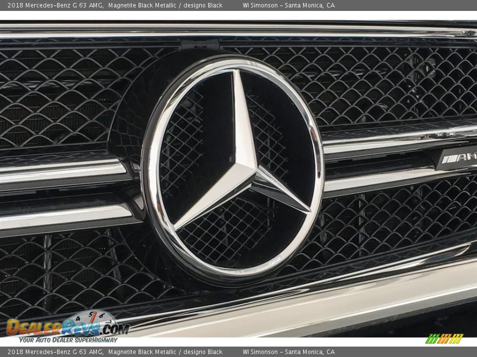 2018 Mercedes-Benz G 63 AMG Magnetite Black Metallic / designo Black Photo #33