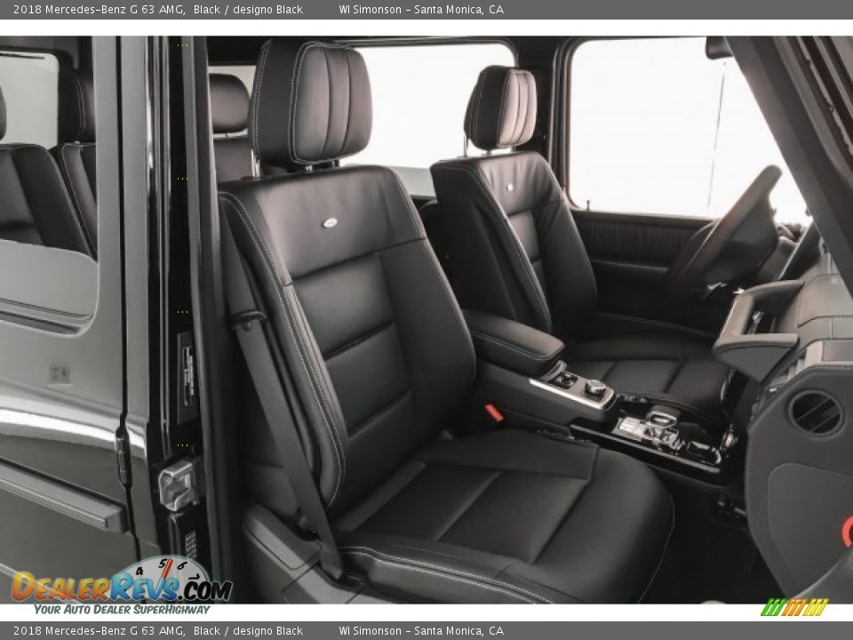 2018 Mercedes-Benz G 63 AMG Black / designo Black Photo #6