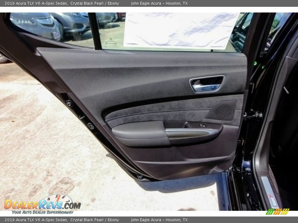 2019 Acura TLX V6 A-Spec Sedan Crystal Black Pearl / Ebony Photo #20