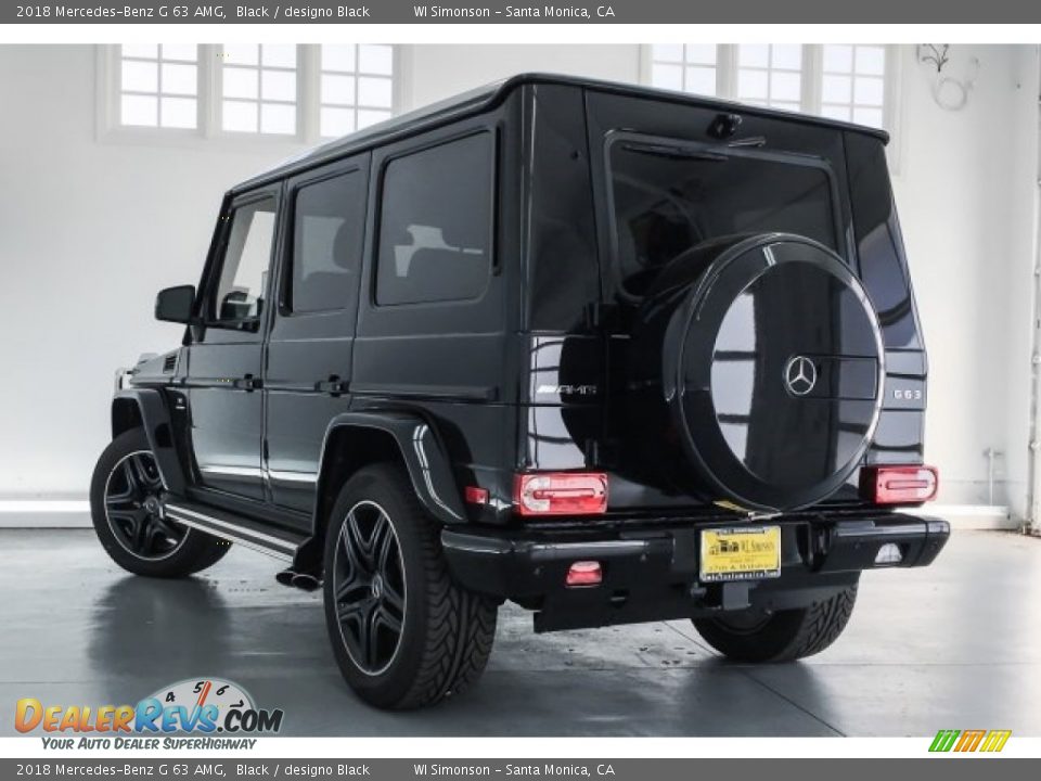 2018 Mercedes-Benz G 63 AMG Black / designo Black Photo #10