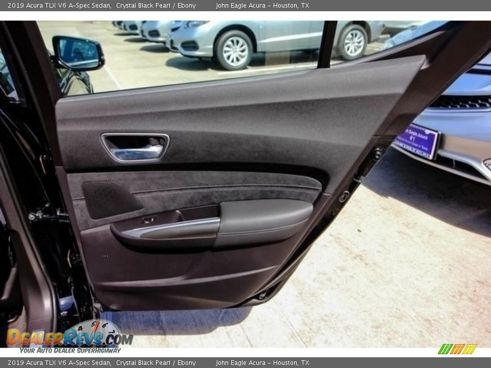 2019 Acura TLX V6 A-Spec Sedan Crystal Black Pearl / Ebony Photo #23