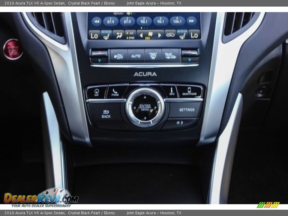 2019 Acura TLX V6 A-Spec Sedan Crystal Black Pearl / Ebony Photo #31