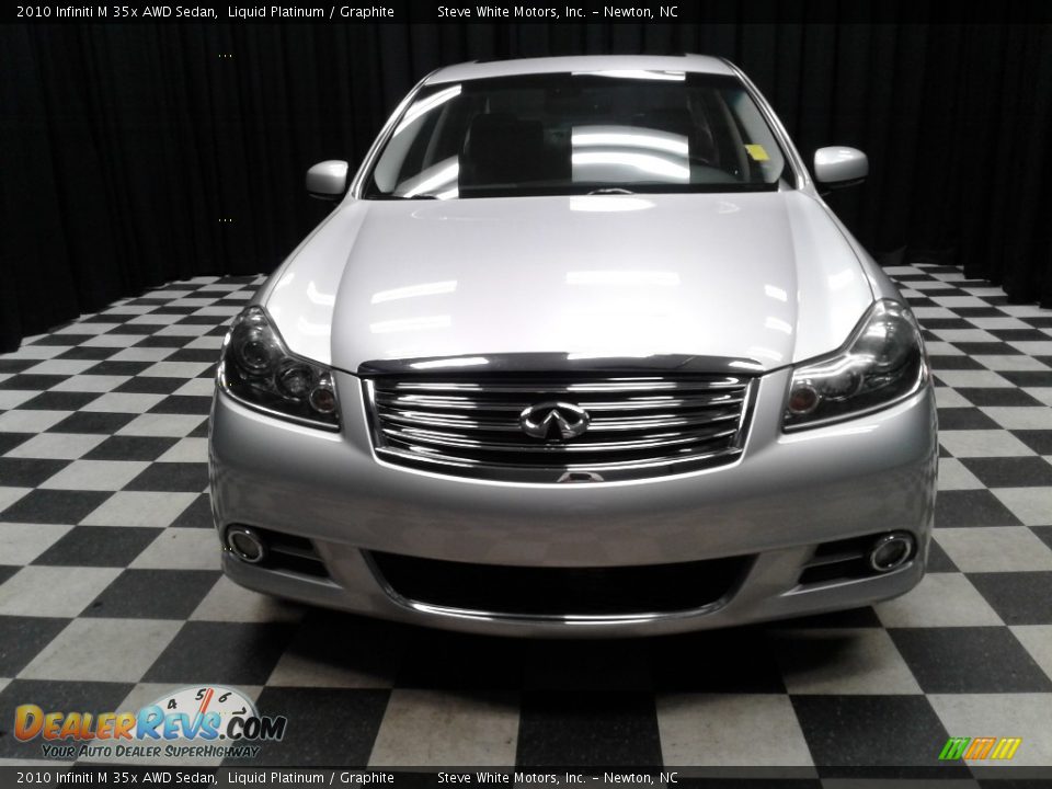 2010 Infiniti M 35x AWD Sedan Liquid Platinum / Graphite Photo #3