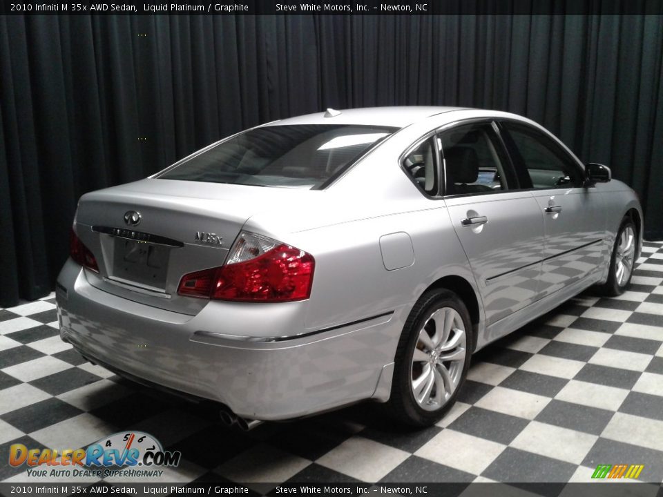 2010 Infiniti M 35x AWD Sedan Liquid Platinum / Graphite Photo #6