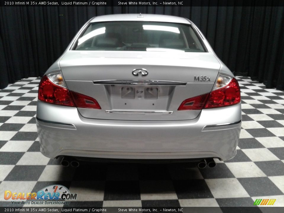 2010 Infiniti M 35x AWD Sedan Liquid Platinum / Graphite Photo #7