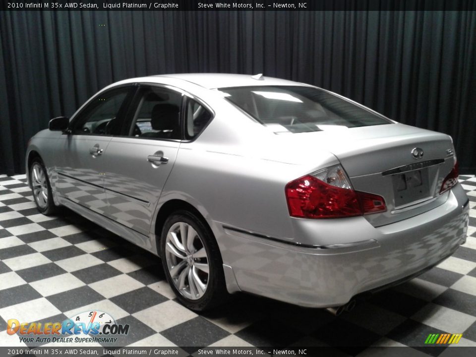 2010 Infiniti M 35x AWD Sedan Liquid Platinum / Graphite Photo #8