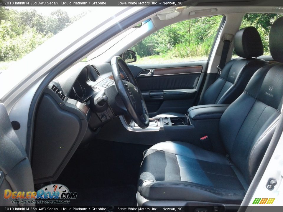 2010 Infiniti M 35x AWD Sedan Liquid Platinum / Graphite Photo #10