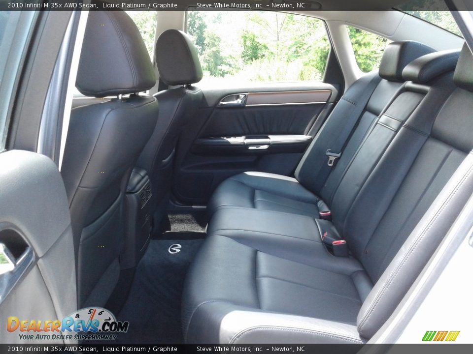 2010 Infiniti M 35x AWD Sedan Liquid Platinum / Graphite Photo #11