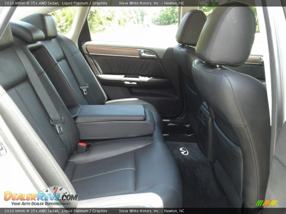 2010 Infiniti M 35x AWD Sedan Liquid Platinum / Graphite Photo #14