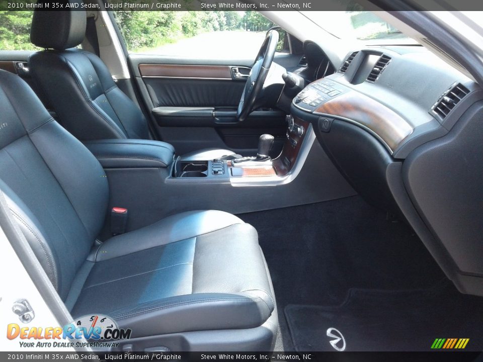 2010 Infiniti M 35x AWD Sedan Liquid Platinum / Graphite Photo #15