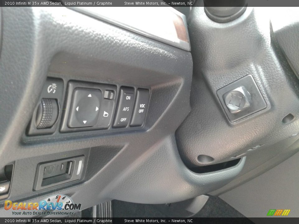 2010 Infiniti M 35x AWD Sedan Liquid Platinum / Graphite Photo #17