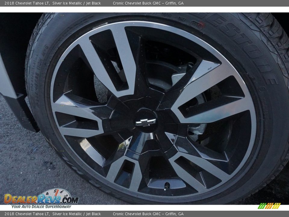 2018 Chevrolet Tahoe LT Silver Ice Metallic / Jet Black Photo #8