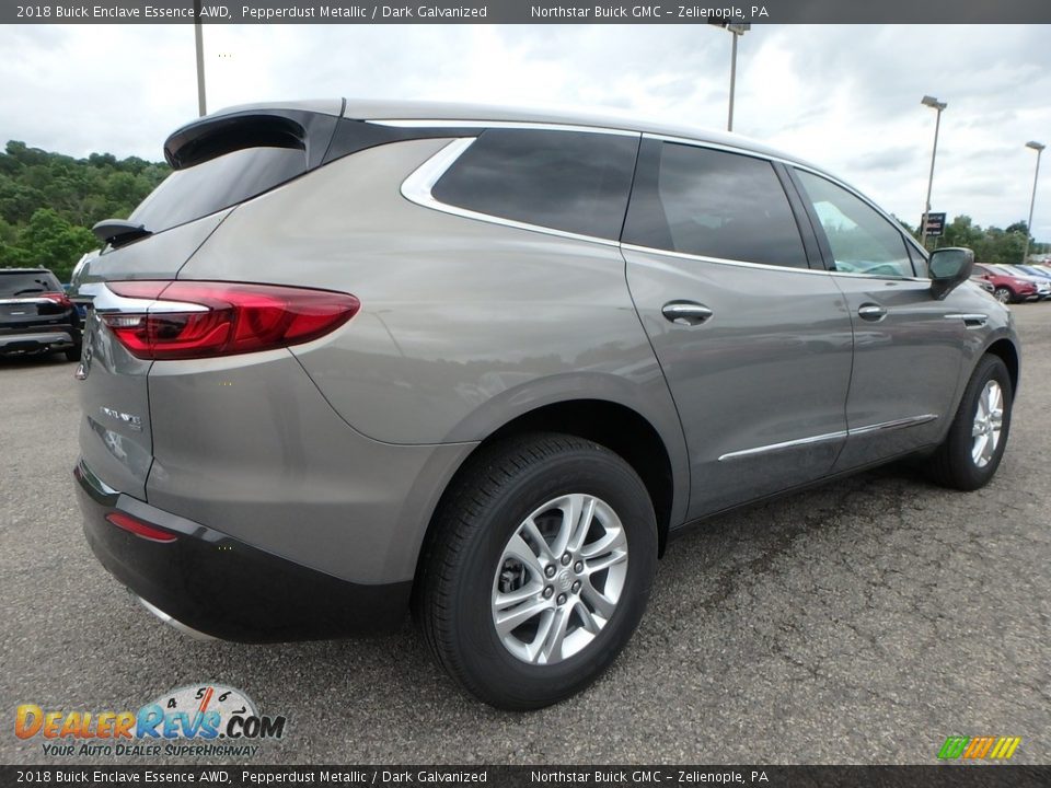 2018 Buick Enclave Essence AWD Pepperdust Metallic / Dark Galvanized Photo #5